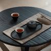 Edenus Black Iron Glaze Ceramic Tea Set