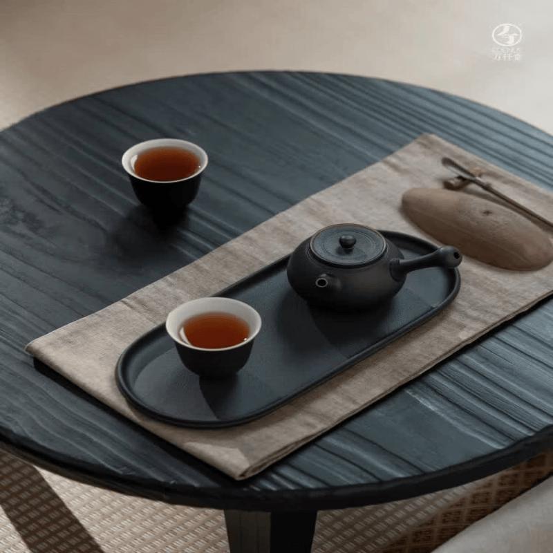 Edenus Black Iron Glaze Ceramic Tea Set