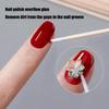 100Pcs 7cm/2.75inch Long Double Pointed Tip Cotton Swabs with Wooden Sticks Cleaning Swabs Buds Cosmetic Tipped Applicator for Makeup Eyebrow Tattoo