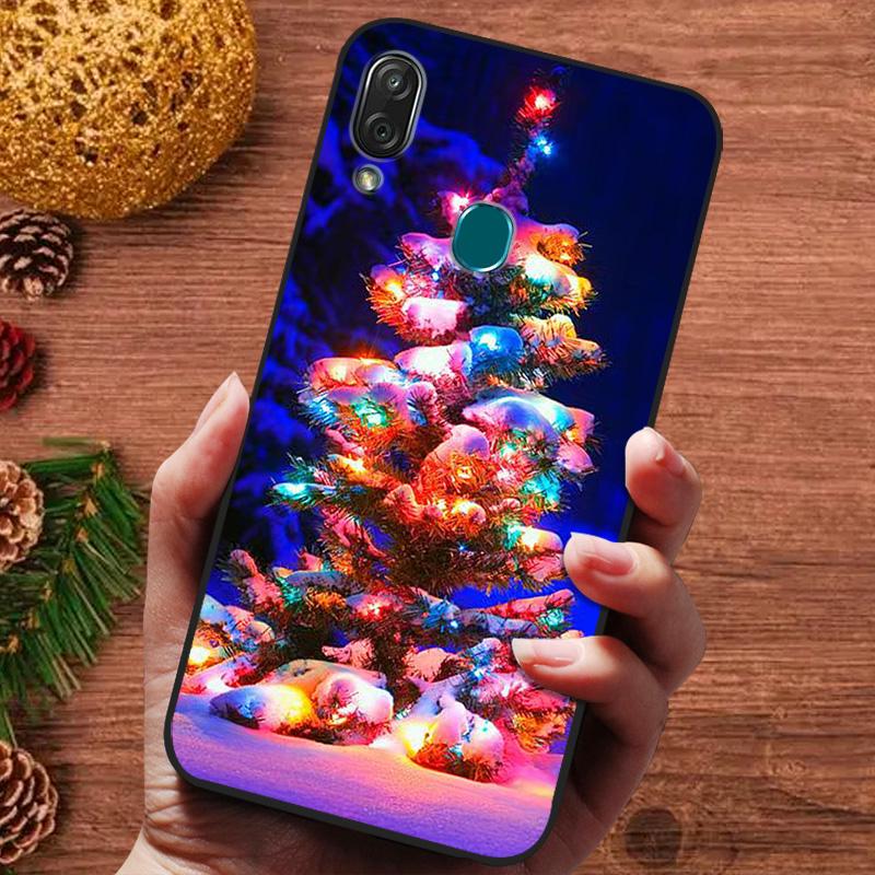 Christmas Painted Cover For ZTE Blade V10 Vita Case Soft Phone Cover For ZTE Blade A3 2019 L8 L9 L210 A51 A31 Lite A5 2020 Capa