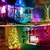 RGBW Landscape Lights 120V Plug in - 16 Colors & Modes Color Changing Metal Spotlights with Remote for Outdoor Yard Garden Pathway Trees