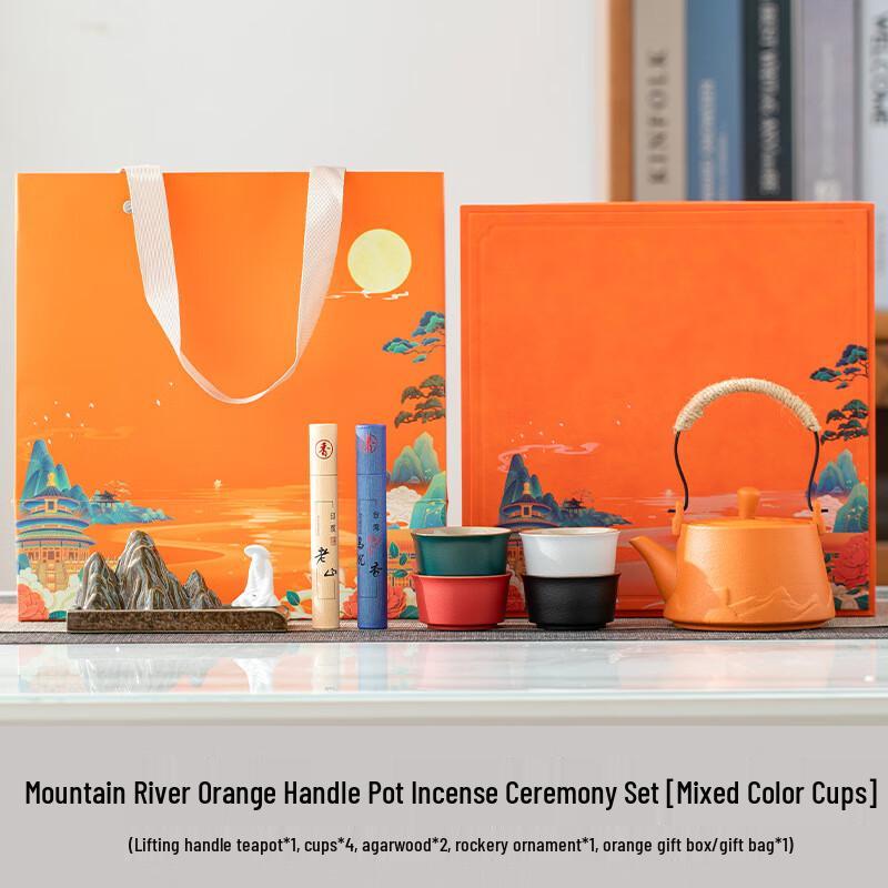 

Керамический набор для чайной и благовонной церемонии Цзянлай