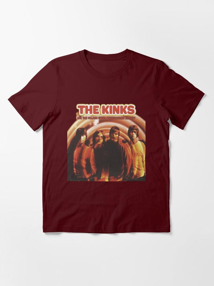 The Kinks song music vintage 90s musician retro funny lyrics 80s band album Essential T-Shirt