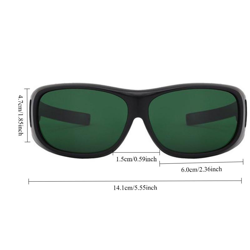 Non-polarized Safe Glasses for Work PC Lens Laser Protection Eyeglasses Anti Laser Impact Resistance Men Women Eyewear