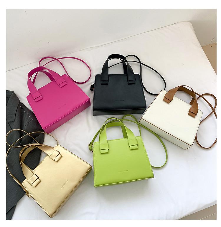 Trendy Women's Shoulder Bag With Inner Phone Pocket And Zipper Closure