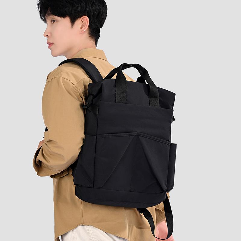 Zaino Commuter da Donna in Nylon Zaino da Viaggio per Studenti