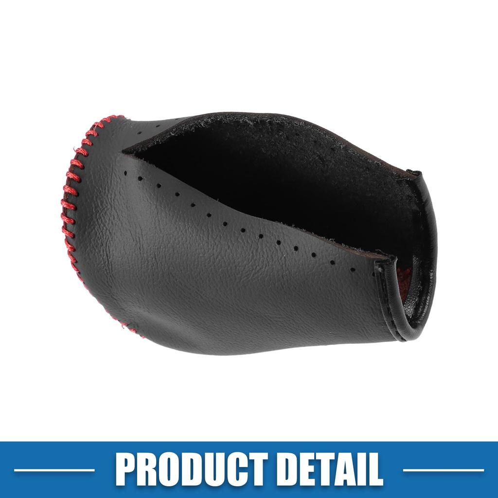 A ABSOPRO Shift Knob Gear Shift Knob Cover Shifter Lever Cover Leather Cover Easy
