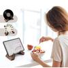 Wooden Recipe and Menu Display Stand for Kitchen or Desktop Reading