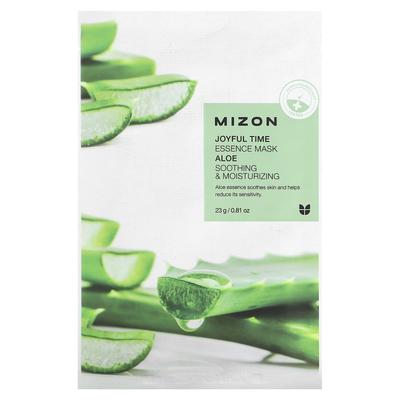Mizon, Maschera di Bellezza Essenza Joyful Time, Aloe, 1 foglio, 23g (0,81 once)