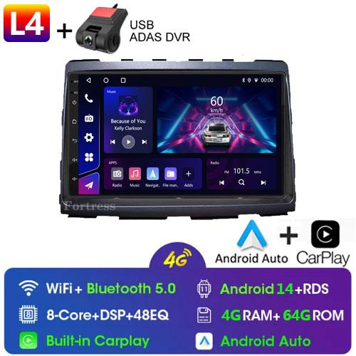 8GB+128GB Carplay Radio For Ssangyong Rodius Turismo Stavic 2013+ Car stereo Multimedia Player Android Auto GPS navigation