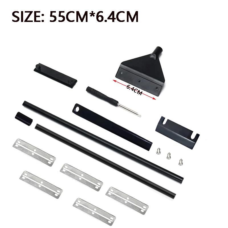 Aquarium Cleaning Tool Fish Tank Flat Sand Algae Removal Dual-use Glass Algae Removal Scraper Household Cleaning Supplies Tool