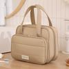 High Capacity Partition Travel Cosmetic Bag Portable Toiletry Organizer Handheld Wash Bag