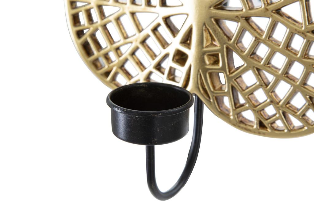 Wall Candle Holder Lotus 20X8X22.2 Cm