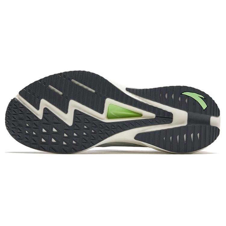 New Anta Cushioning Anti Slip And Wear Resistant Low Top Running Shoes Men's Black White Gray 112425585-7