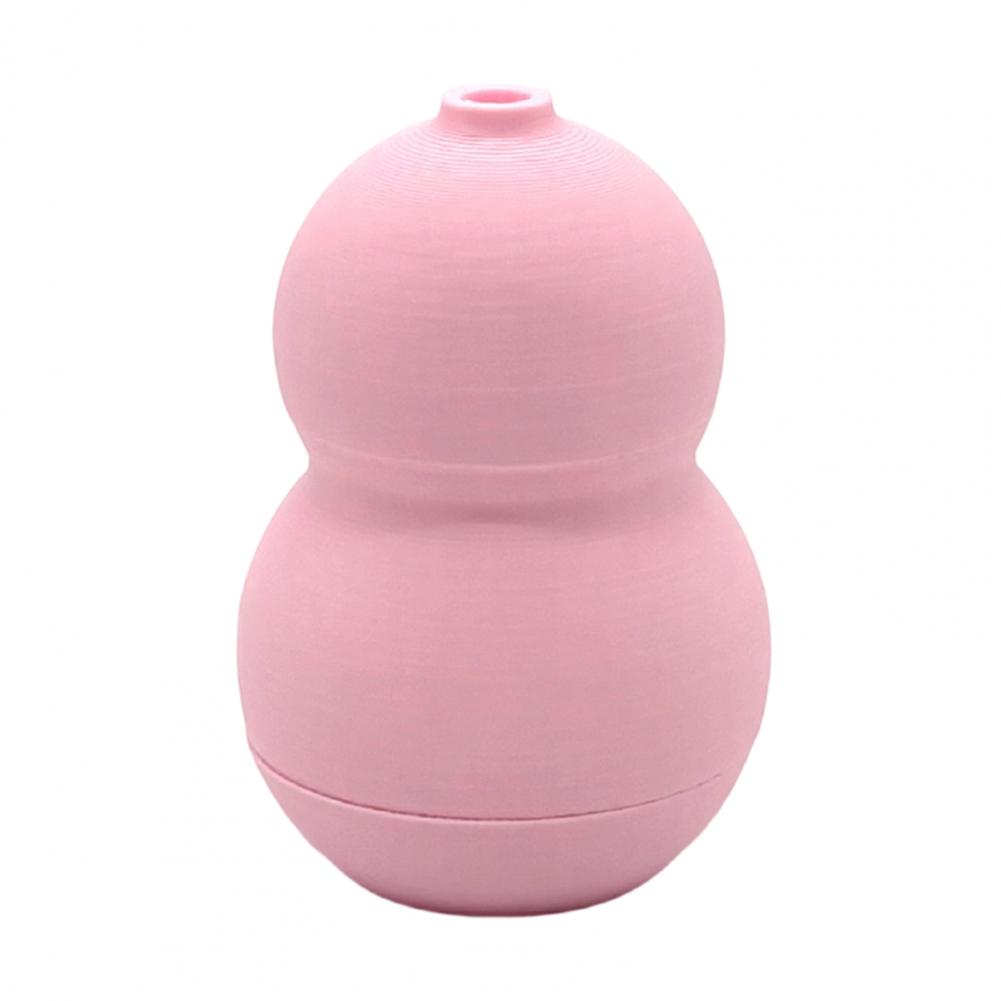 

Gourd Spinning Toy Gourd Spinner Toy 3d Printed Spinning Gourd Toy Stress Relief Desk Spinner Portable Mini Rotatable for Kids рожевий