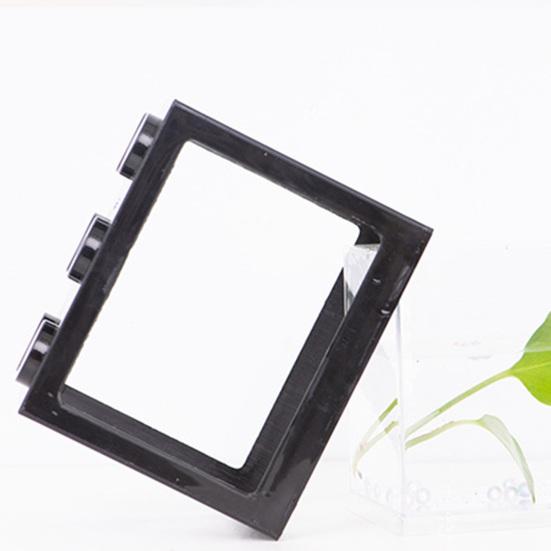 Mały Akwarium Kreatywna Superpozycja Szerokie Zastosowanie Plastikowe Klocki Akwarium