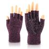New Half-finger Gloves for Men and Women To Keep Warm In Autumn and Winter, Knitted Wool, Half-cut Leaking Fingers, Cold-proof, Thickened and Warm