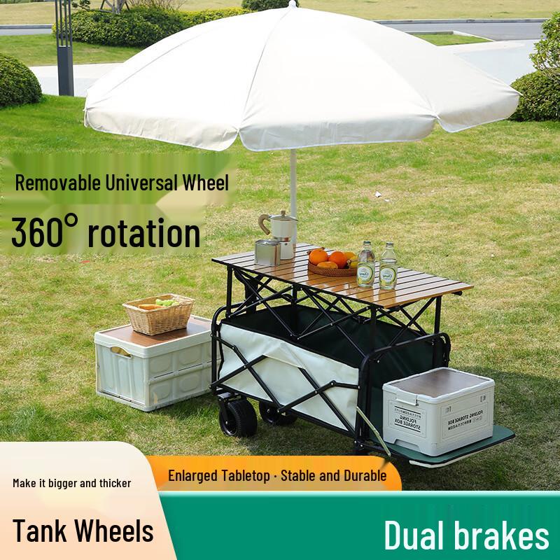 Muye Chaoge Heavy-Duty Foldable Camping Wagon