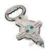 50M Stainless Steel Tape Measure Retractable Metric Construction Surveying Tool