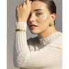 Luxenter Boucles d'oreilles finition or jaune 18 carats - Xiglor