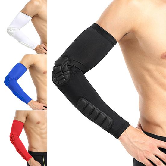 Anti-Kollisions-Verlängerungsarmschutz Basketball Sport Ellenbogen-Arm-Ärmelpolster-Klammer