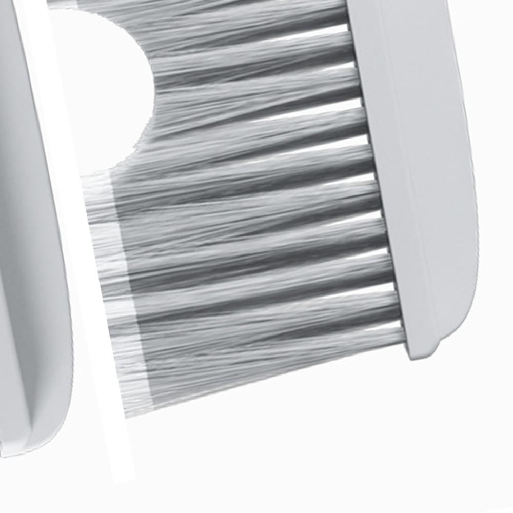 A Pair Hanging Cat Door Brush Grey Grooming Brush Gentle Floating Fur Brush Indoor Door Frame