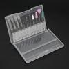 10pcs Nail Art Grinding Head Dead Skin Removal Nail Drill Bits Sanding Polishing Head Set