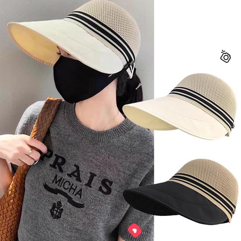 Pălărie de vară pentru femei, pălărie de protecție solară, pliabilă, cu bor larg, versatilă, pentru plajă, călătorie, capace de protecție solară