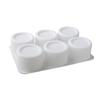 Silicone Cake Mold Square Heart Shapes Mousse Chocolate Desserts Mold Cake Pan Muffin Mold Flexible Baking Tools