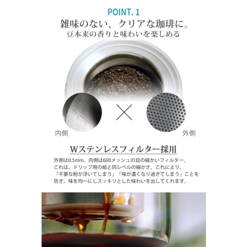 SHELBRU CBS Cold Brew System, Rich Cold Brew Coffee, Bottle, Water Dripper, Heat-Resistant Glass, Gift (Color Box Type)