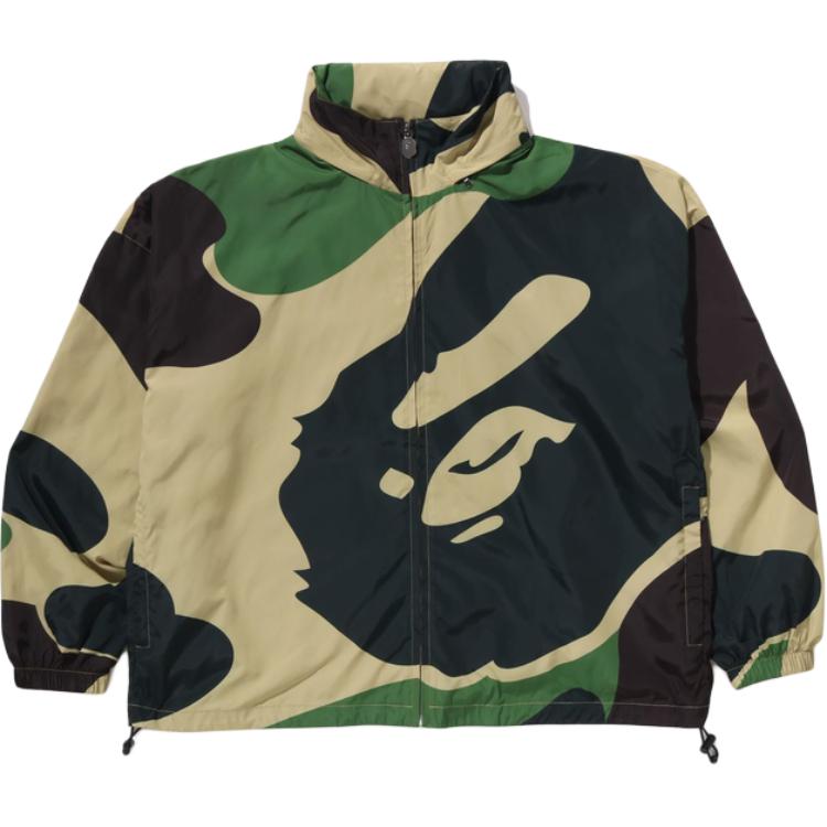 A Bathing Ape Abc Camo hooded jacket 1L30-140-302