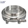 ZUCZUG 1.5-6.0"  Tubor Exhaust V Band Clamp with Male  and Female Flange Design for Exhaust Pipe Clamp Stainless Steel 304
