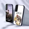 Serial Experiments L-Lain Phone Case For Samsung S26 S25 S24 FE S23 S22 S21 Plus S20 Ultra Note20Ultra Black Glass Cover