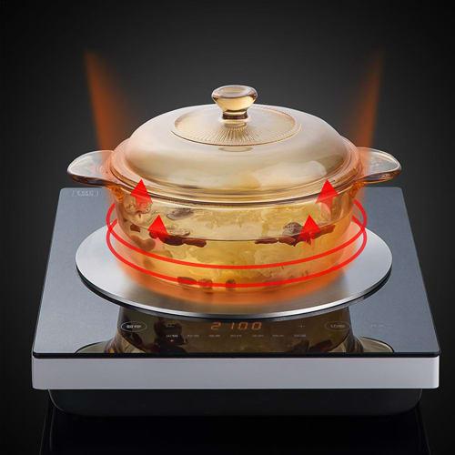 IH Heating Plate, Heat Diffuser Plate, Easy-to-Use Heat Diffuser Plate, Stainless Steel Heating Plate, Compatible with IH, Gas, Electric, and Inductio