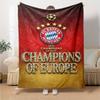 Fc Bayern München Print Flannel Blanket High Quality Warm Comfortable Cover for All Seasons Perfect for Gifts Home Decor