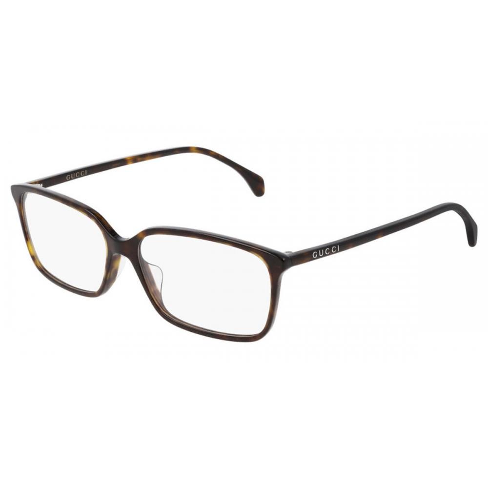 

Gucci Gg0553oa Asian Fit 006 Men Eyeglasses Havana/56