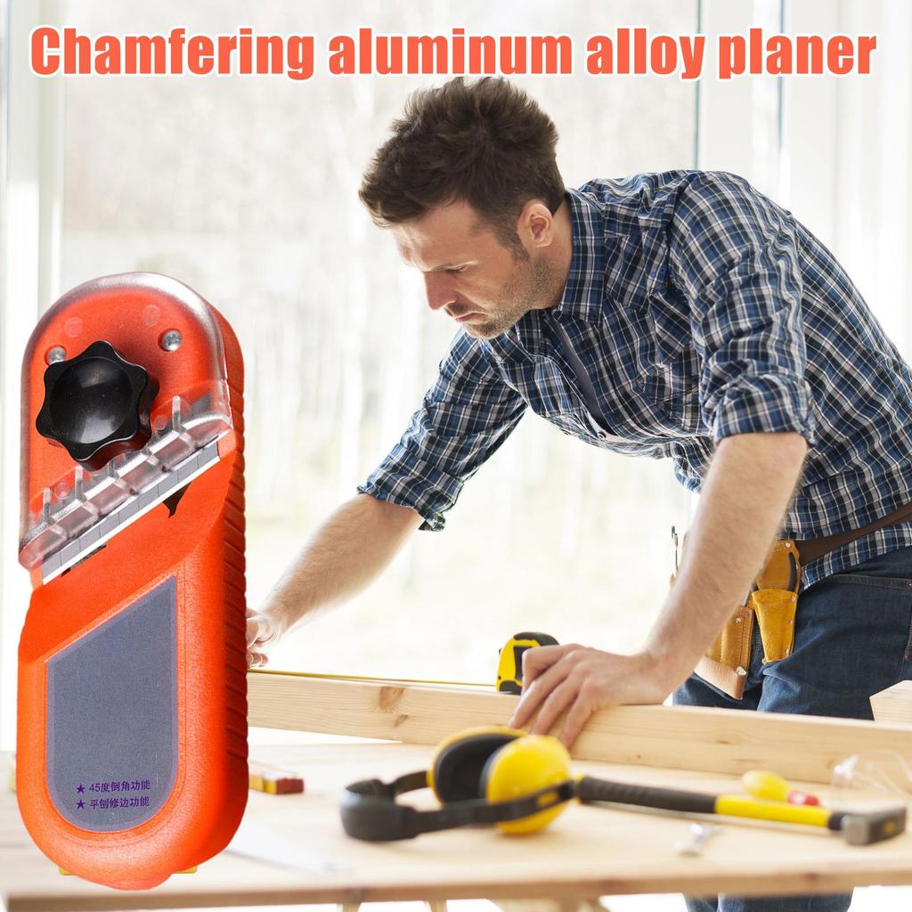 45 Degree 180 Degree Angle Beveler Double Function Chamfer Bevel Tool Aluminum Chamfer Tool For Gypsum Board & Woodworking
