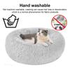 50-80cm Round Pet Bed Long Plush Cat House Dog Bed for Medium Dogs Soft Cat Nest Kennel Dog Mattress Pet Supplies