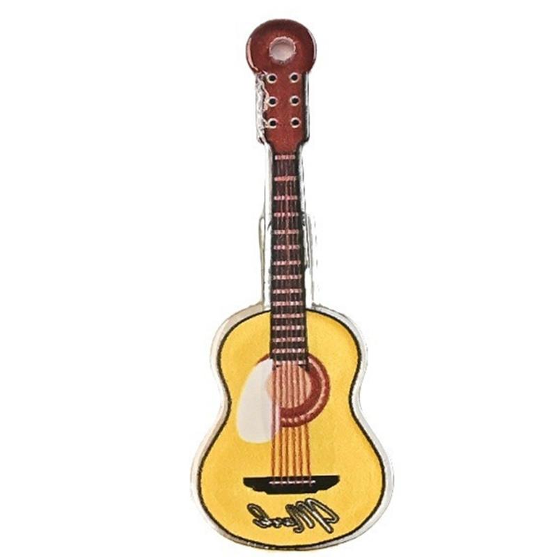 

Mini Guitar Shape Hair Clip DuckbillClip Women Hair Styling Hairpin for Side Hair 2000s Korean Style Teens Girl Headwear