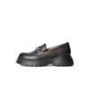 Belle Women's Genuine Leather Platform Loafers