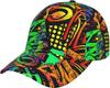 Lustige Graffiti-Hüte Bunte Graffiti-Baseballkappe Verstellbare Snapback Trucker-Kappe für Damen Herren