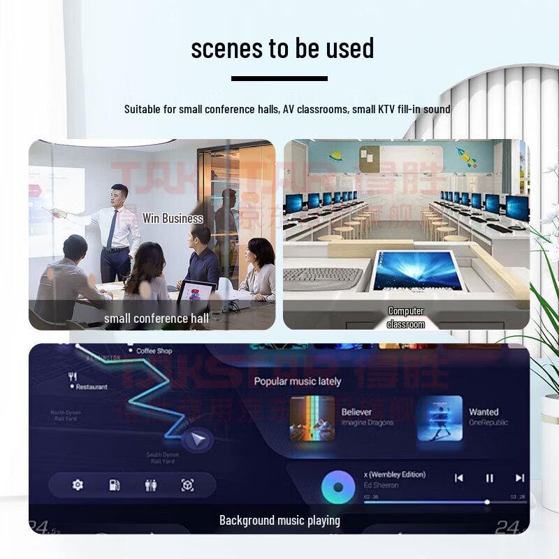 TAKSTAR EKS-061 Professional Teaching & Conference Speaker CN Plug (adapter Included)