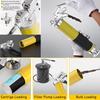 6000PSI-7000PSI Manual Grip Grease Gun Alloy Quick Release Grease Gun Set Manual 400CC Grip Grease Gun with Flexible Hose