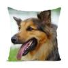 German Shepherd Dog Printing Polyester Pillowcase Home Sofa Office Chair Pillow Cover Decorative Cushion Cover 45X45Cm