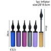 1PC Wedding Valentine's Day Birthday Party Decoration Tools Hand Push Air Pump  Manual Balloon Pump Balloon Inflator