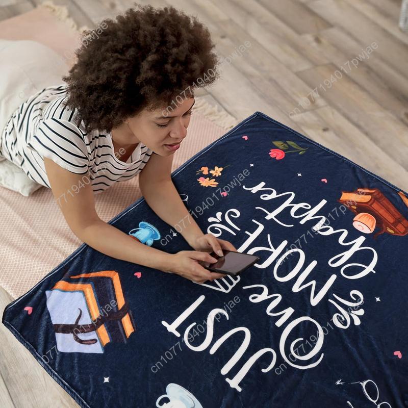 Book Lovers Gifts Gifts for Bookworm Women Men Soft Throw Blanket Book Club Gifts for Reading Lover Custom Blankets