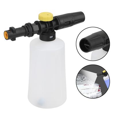 750ML Schaumlanze für Kärcher K2 K3 K4 K5 K6 K7 Hochdruckreiniger Autoseife Schaumerzeuger Einstellbare Sprühdüse