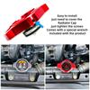 Aluminum Radiator Cap Cover for  MAZDA 2,3,5,6  Mazdaspeed CX-5 CX-7 MX-5 RX7 RX8 CX-30 FAMILIA PROTEGE MIATA Car Accessories