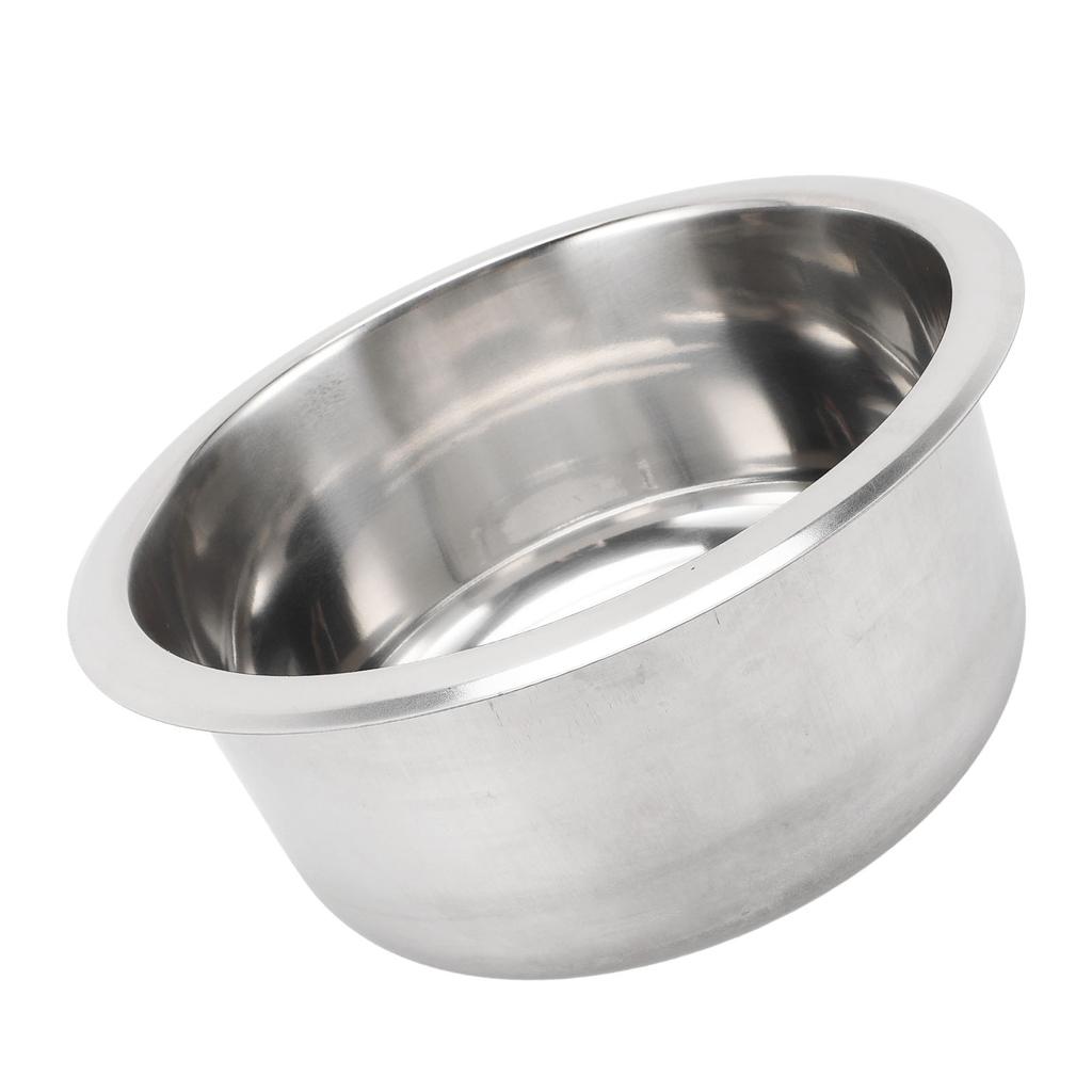 Round RV Sink Stainless Steel Kitchen Bar Single Bowl Sink with 40mm Drainage for Boat Caravan Campi