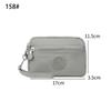New women nylon large-capacity wallet girl waterproof mobile phone bag men coin purse